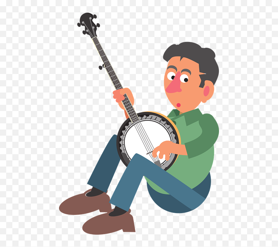 Banjo Music Player - Free Vector Graphic On Pixabay Bluegrass Music Png,Banjo Png