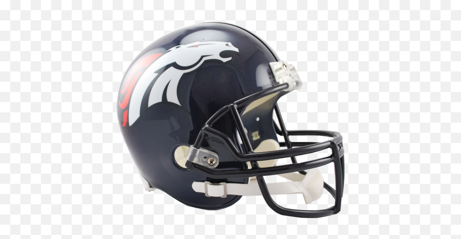 Denver Broncos Nfl Full - Size Helmet Replica Minnesota Vikings Replica Helmet Png,Denver Broncos Png