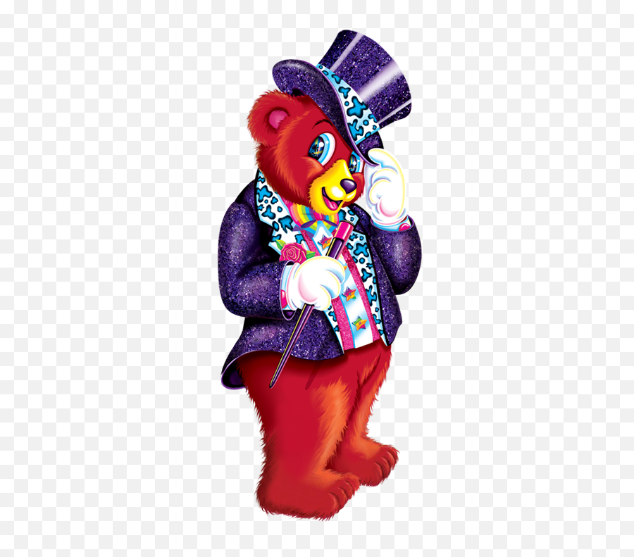 Hollywood Bear Lisa Frank Transparent - Fictional Character Png,Lisa Frank Png