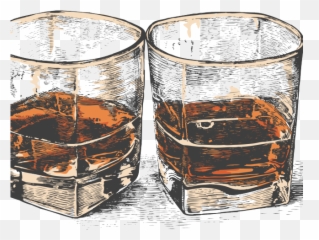 Whiskey Glasses Drawing Transparent - Glass Whiskey Tattoo Png,Whiskey Glass Png