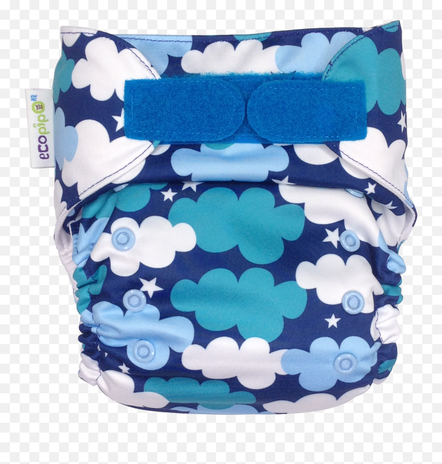 Download Pañal Estampado Unitalla Nubes - Diaper Png Image Pañal Estampado Ecopipo,Diaper Png