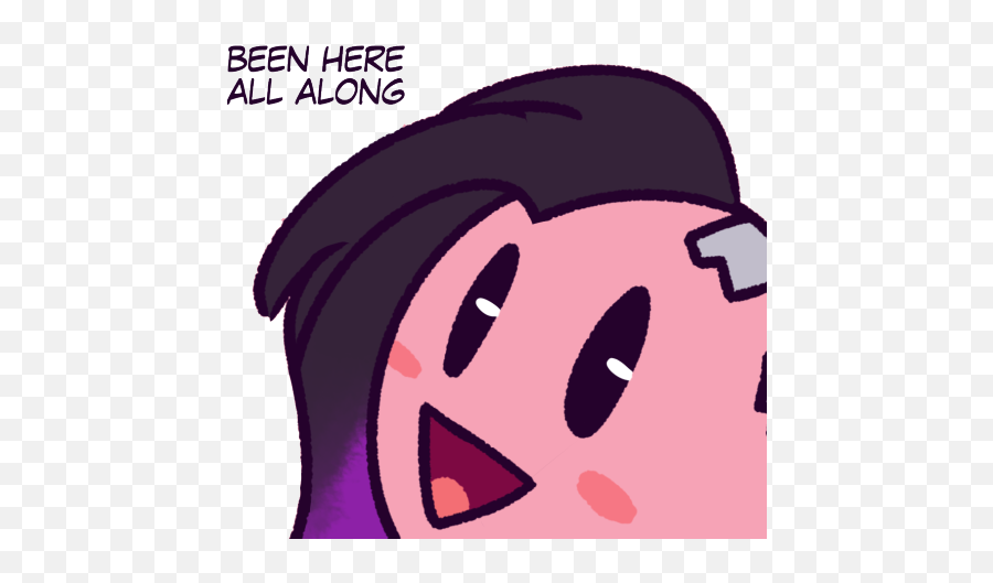 Sombra Kirby Worldu0027s Cutest Hacker Hats - Been Here All Along Sombra Png,Kirby Face Png