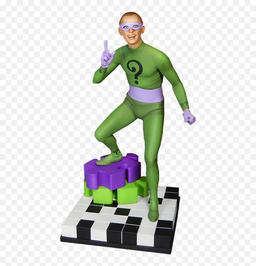 Catwoman Maquette Statue Png - Riddler Classic Png,Riddler Png