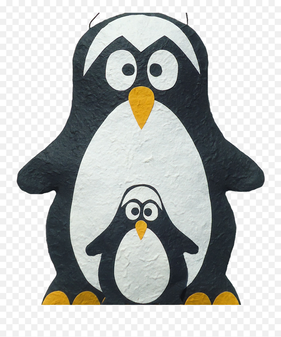 Penguin With Baby Mobile Handsofhopenongkhai - Soft Png,Penguins Icon