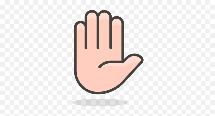 Hand Free Icon Of 780 Vector Emoji - Vector Raise Hand Icon Png,Raised Hands Png