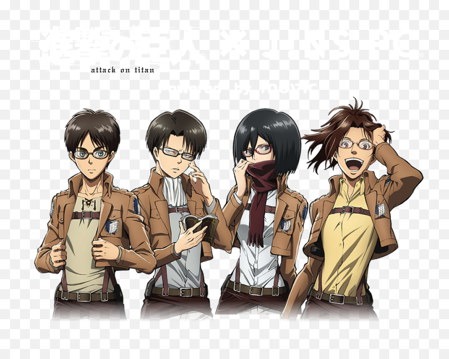 Matching Pfps Eren And Mikasa - Mikasa With Glasses Aot Png,Mikasa Icon