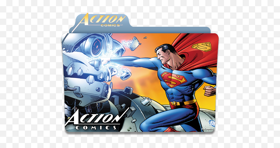 Superman - Superman Png,Action Folder Icon