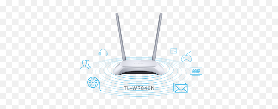 Tp - Link Tlwr840n 300mbps Wireless N Router Tl Wr840n Tp Link 300mbps Router Wireless N Speed Png,Tp Link Icon
