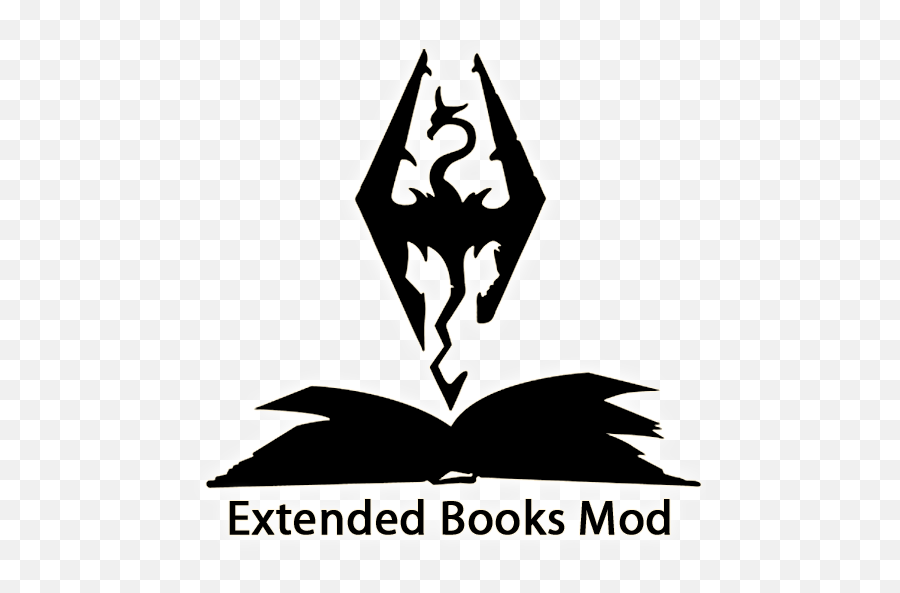 Skyrim Remove Black Books Mod - Skyrim Logo Svg Png,Skyrim Icon For Skse