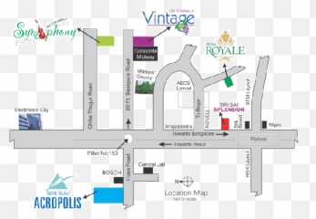 Sri Sai Acropolis Location Map Address - Vertical png
