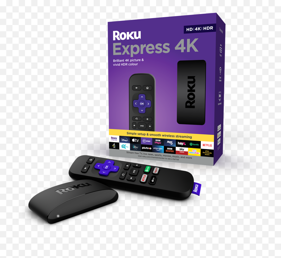 Roku Introduces Powerful Express 4k - Roku 4k Png,Bbc News Icon Download