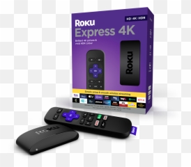 Roku Introduces Powerful Express 4k - 4k png