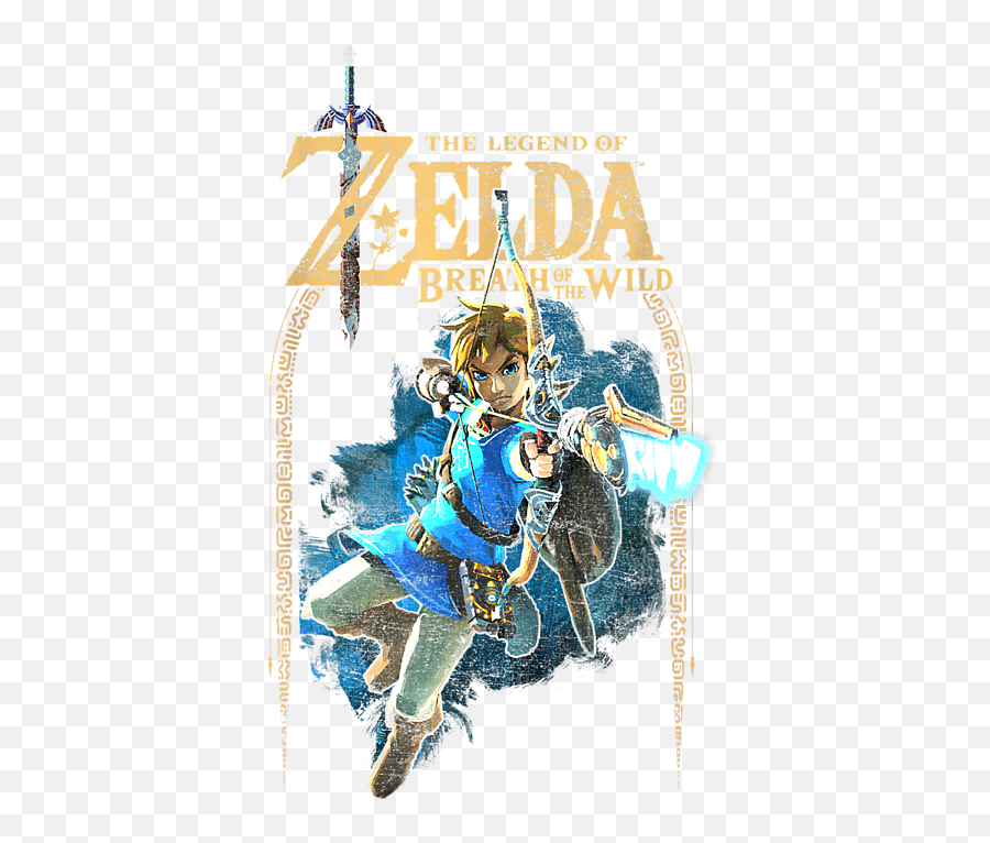 Zelda Breath Of The Wild Link Arch Shot Logo Graphic Png - Breath Of The Wild Expansion Pass Logo,Zelda Breath Of The Wild Icon