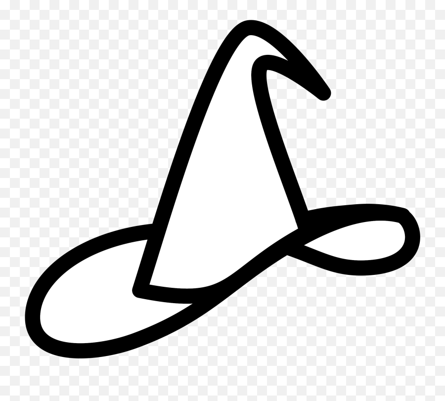 Download Free Png Wizards White Hat - Wizard Hat Outline Png,Wizard Hat Png
