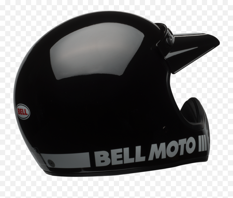 Bell Moto - 3 Gloss Black Classic Motodirectcom Bell Png,Icon Gloss White