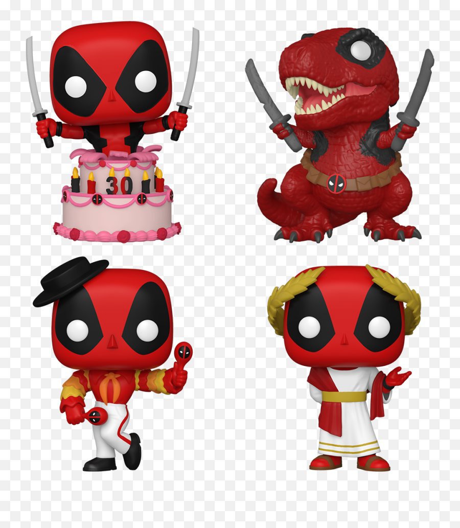 Popping - Deadpool Funko Pop 4 Pack Png,Spiderman Icon Tumblr
