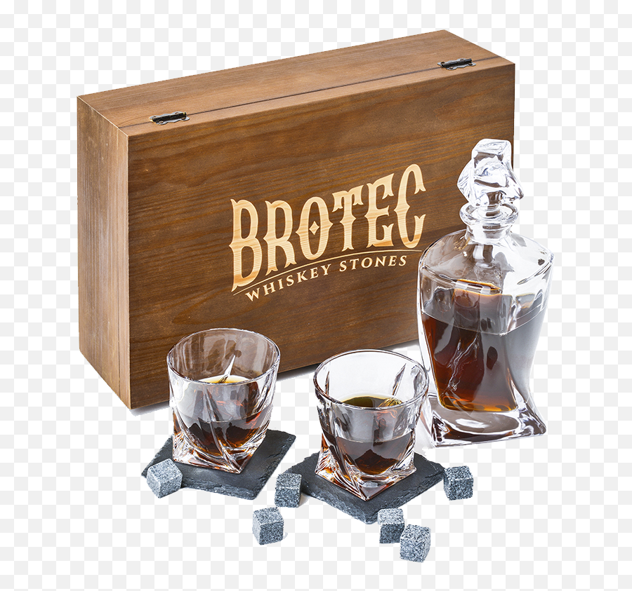 Whiskey Stones Gift Set - Brotec Serveware Png,Whiskey Glass Icon