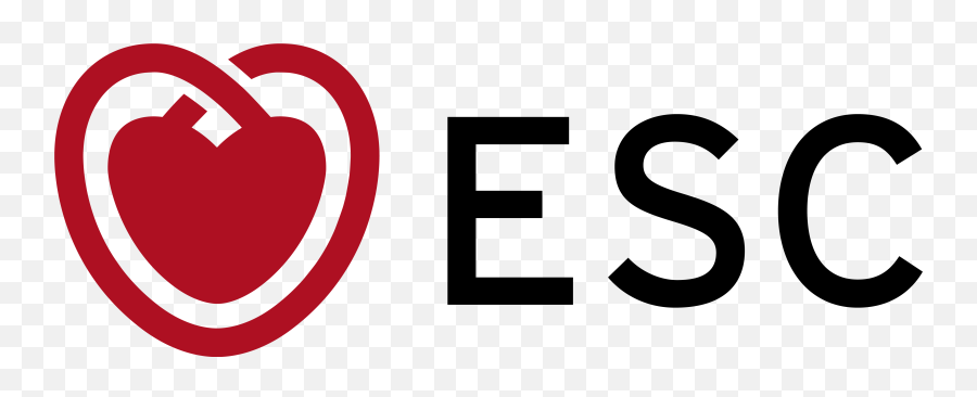 Esc Logo Short - Hand Red Pos Rgb The Sound Agency European Society Of Cardiology Logo Png,Hand Logo