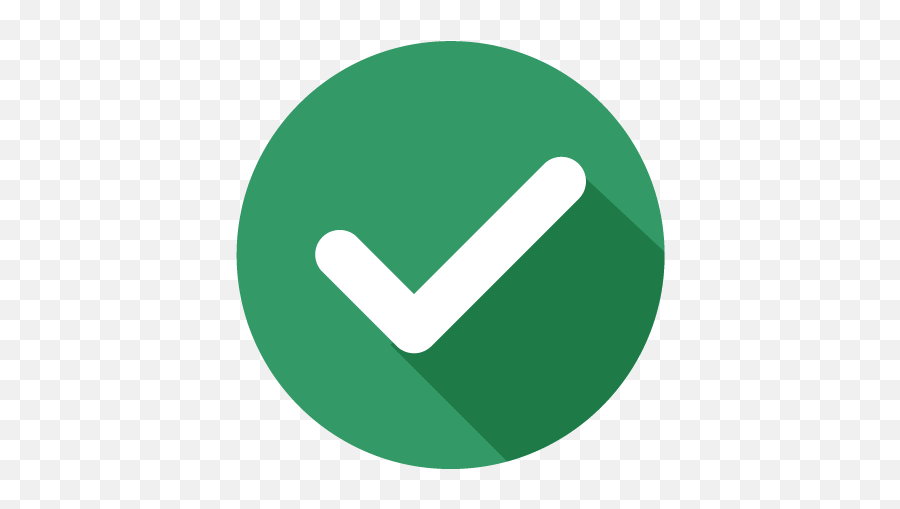 Thank You For Registering - Circle Green Check Mark Transparent Png,Outlook Icon Ico
