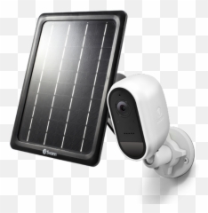 Wire - Free 1080p Security Camera with Solar Charging Panel Bunnings Powered png
