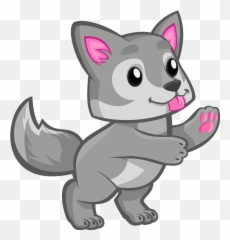 Library Of Wolf Child Picture Black And White Png Files - Spot The Puppy Answers,Wolf Transparent