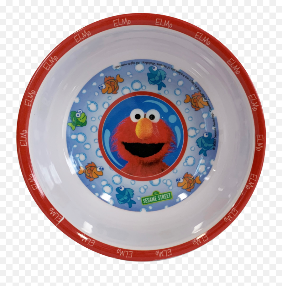 Sesame Street Elmo Bowl - Circle Png,Sesame Street Characters Png