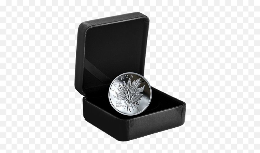 2019 1 Oz Canada The Beloved Maple Leaf 9999 Silver Proof Coin - 2020 Canada Gold Coins Png,Canada Leaf Png