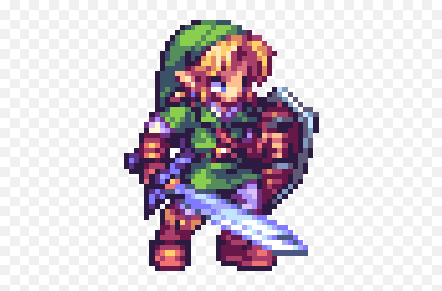Legend Of Zelda Pixel Gif - Link Pixel Art Png,Legend Of Zelda Transparent