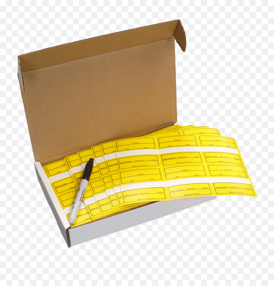 Download Yellow Square Stock Tags With Sharpie Pens - Wood Wood Png,Sharpie Png
