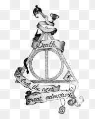 Download And Tattoo Wizarding Mermelade - Draw 3d Deathly Hallows Symbol Png,Deathly Hallows Png