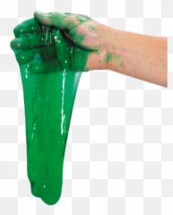 Green Slime Dripping - Slime In Hand Png,Slime Png