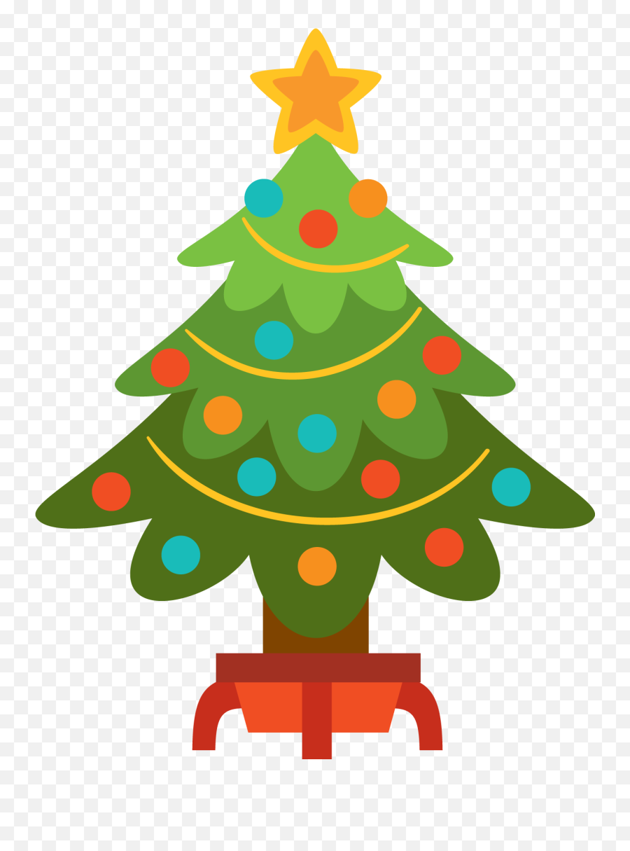Library Of Christmas Tree Picture Black - Christmas Tree Png Clipart,Simple Tree Png
