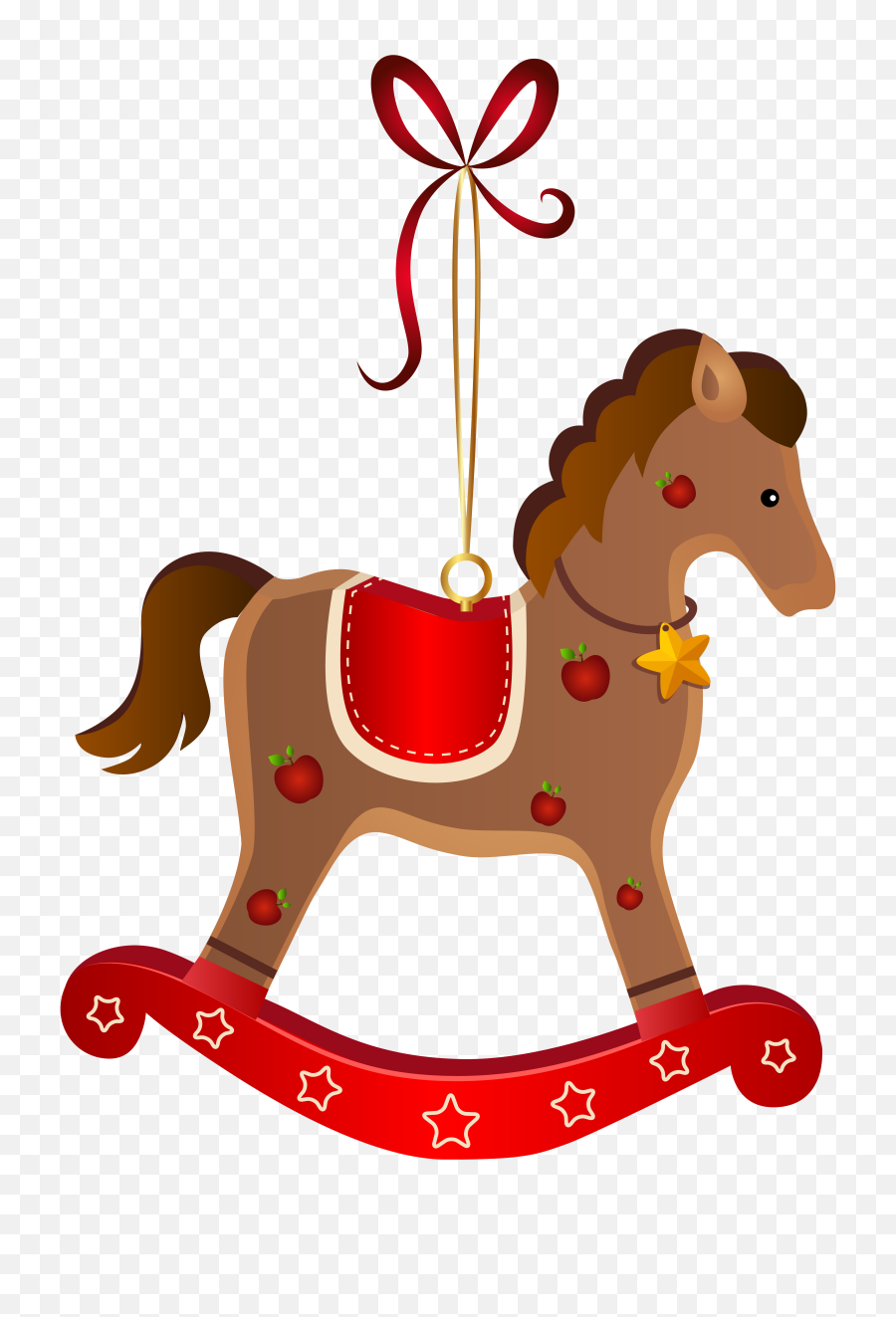 Download Rocking Horse Clipart Png - Christmas Clipart Horse,Horse Clipart Png