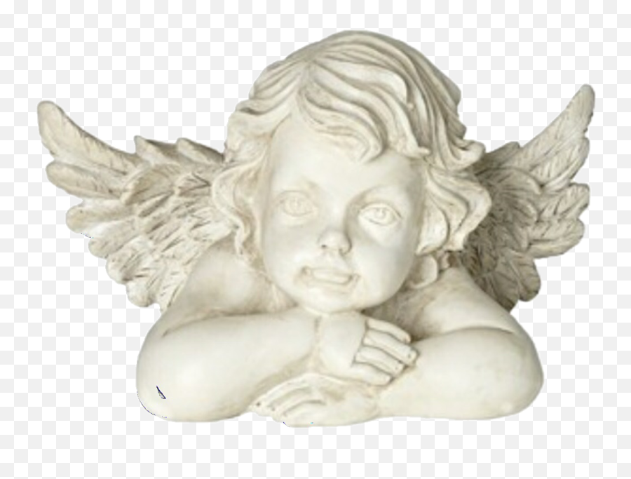Angelstatue Angel Angelaesthetic Aesthetic Statue Png - Aesthetic Angel Statue Png,Statue Png