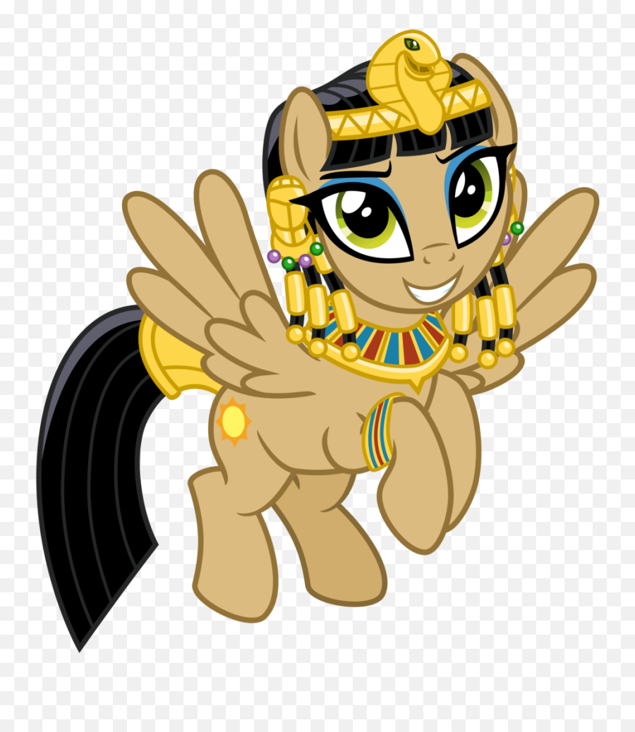 Artist Cheezedoodle - Egyptian My Little Pony Png,Headdress Png