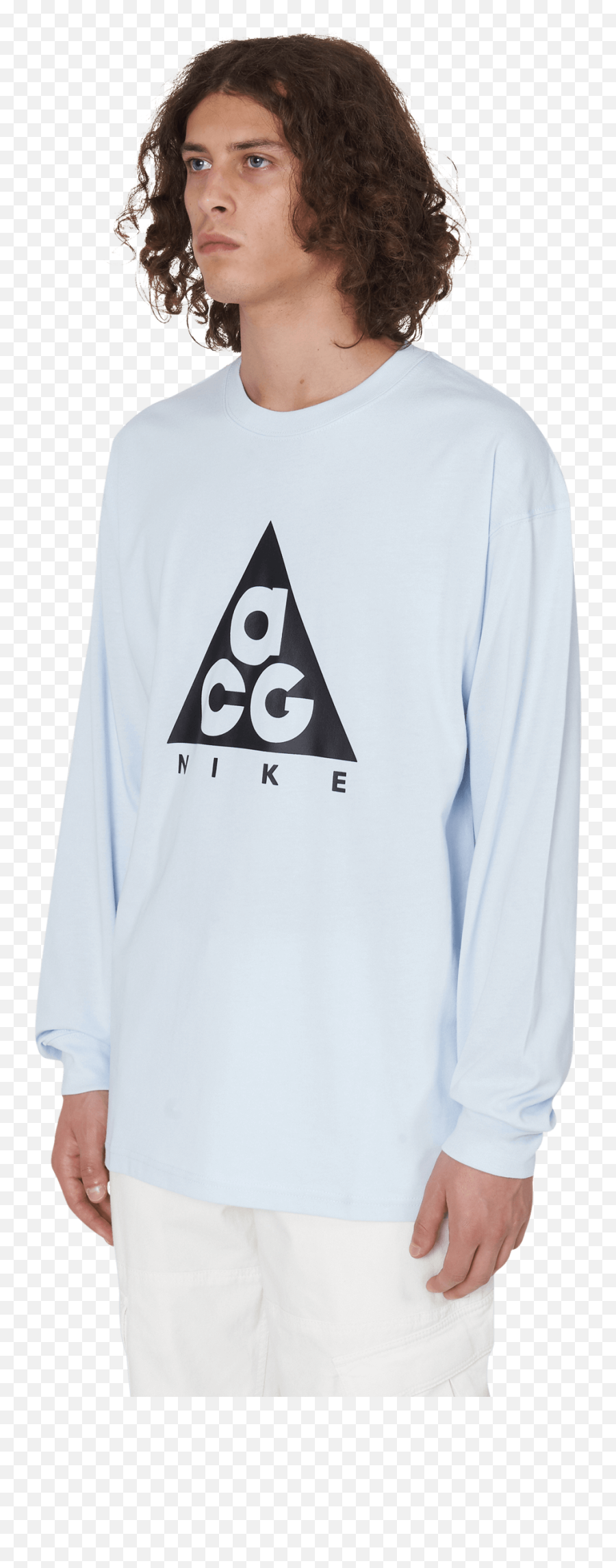 Nike Tier 0 Logo Long Sleeves T - Nike Acg Long Sleeve Logo Tee Blue Png,Blue Nike Logo