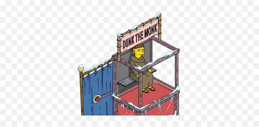 Dunk The Monk Simpsons Tapped Out Wiki Fandom - Cartoon Png,Dunk Png