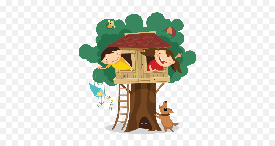 Download Clip Art Free Stock Children - Kids Treehouse Clip Art Png,Treehouse Png