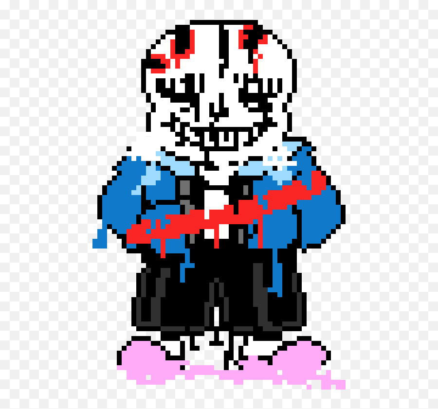 Dead Sans Injected With Determination - Sans Undertale Sans Undertale Transparent Png,Sans Undertale Png