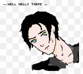 Pixilart - anime guy by randomfangirl png