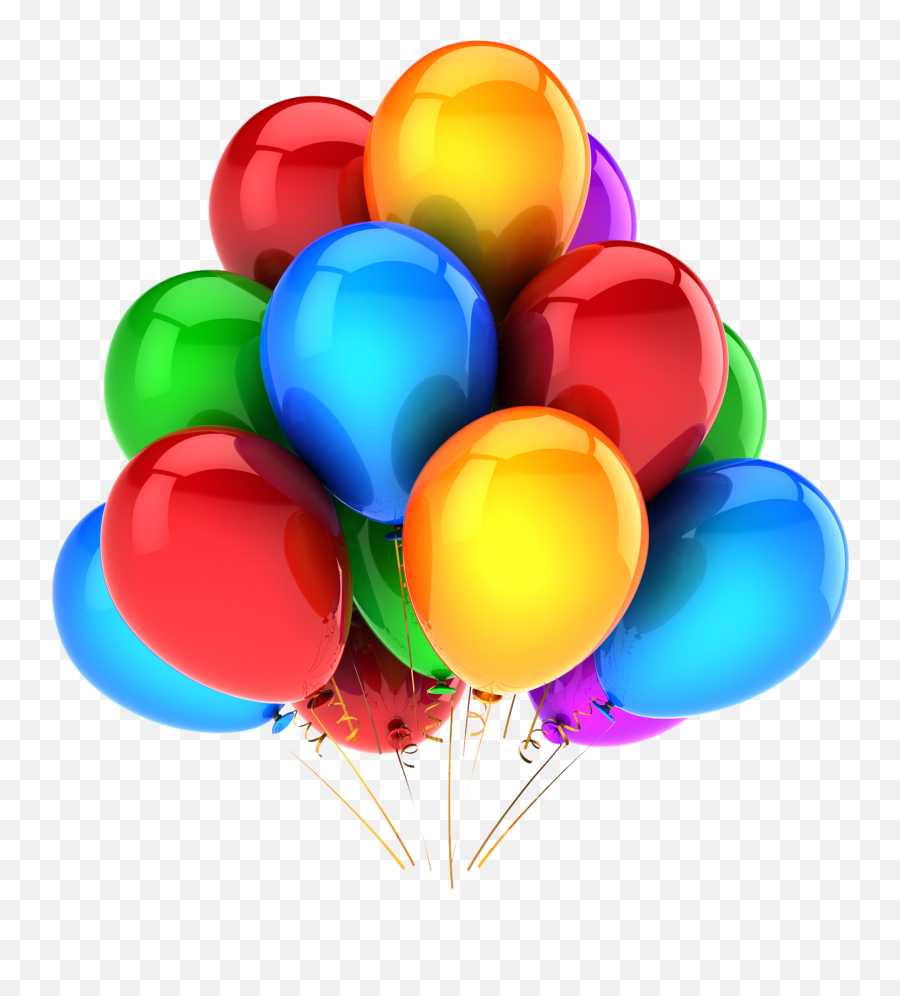 Free Up Balloons Png Download - Party Balloons Transparent Background,Up Balloons Png