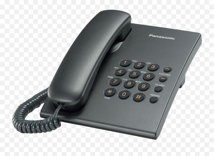 Phone Png - Panasonic Telephone Kx Ts500mx,Telephone Transparent