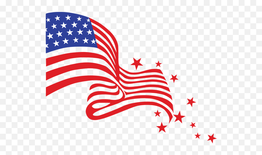 Transparent Usa Flag Png Clipart - Clipart 4th Of July,Happy 4th Of July Png