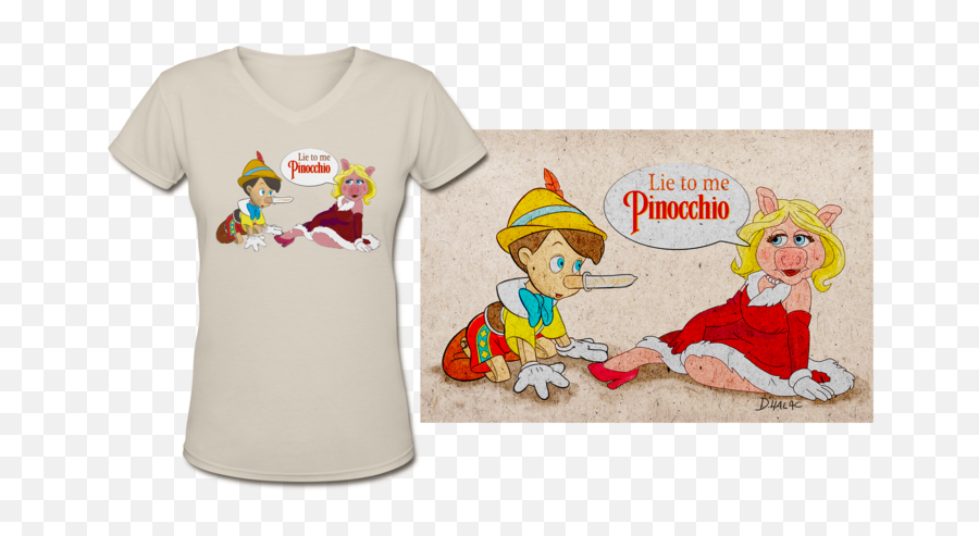 Punny Stuff U2014 Diego Halac Aka Rojito - Shirts Png,Pinocchio Png