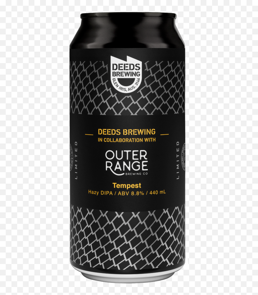 Deeds Brewing X Outer Range Co - Tempest U2014 Deeds Brewing Co Brewing Quiet Deeds Beer Png,Beer Can Png