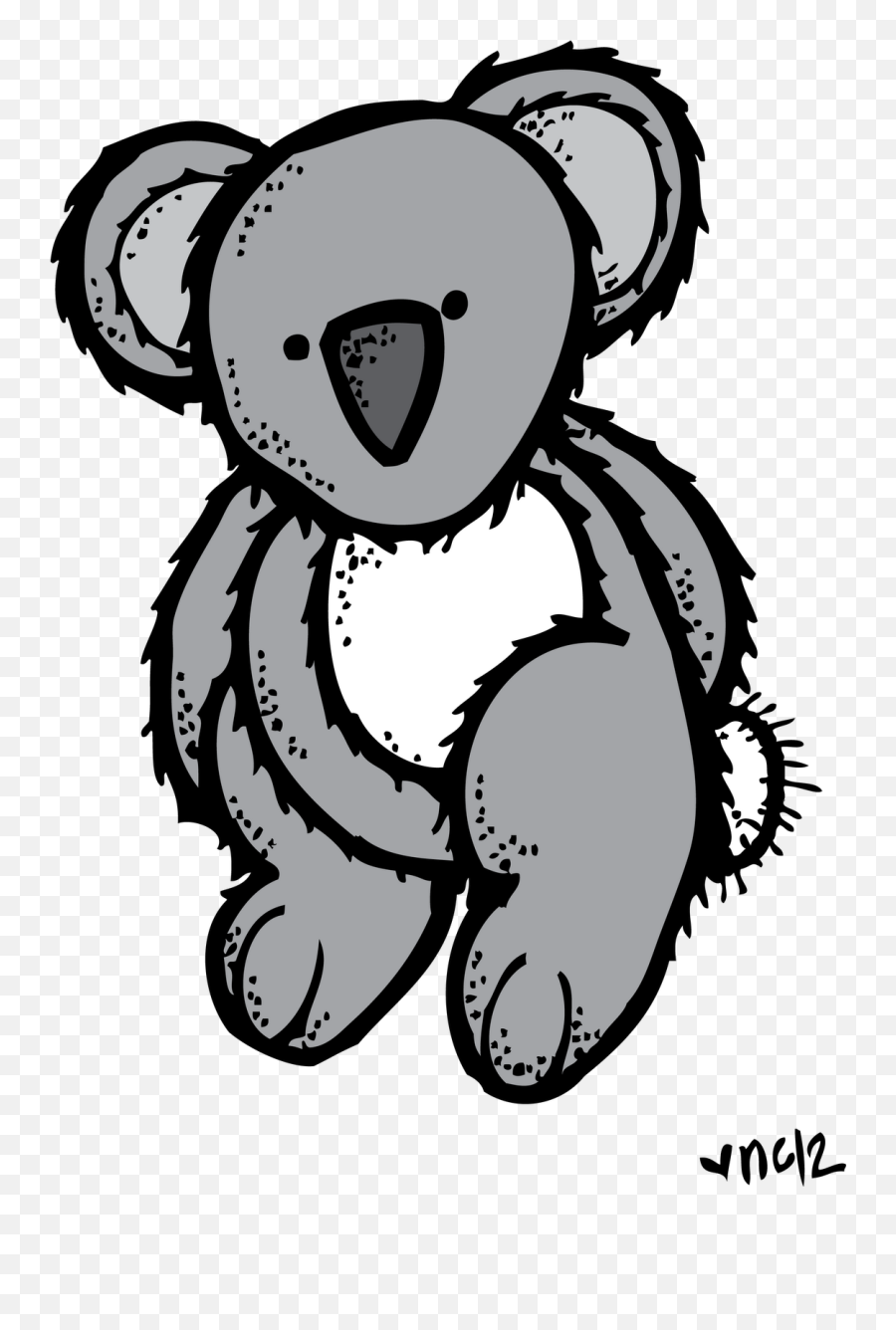 Melonheadz Koala Bear Clipart Clip Art - Melonheadz Animal Clipart Png,Koala Bear Png