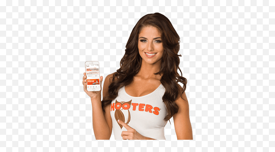 Hooters Hootclub Mobile App - Mobile Phone Png,Hooters Logo Png