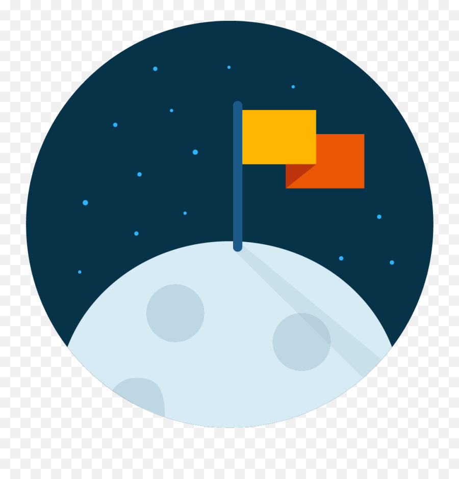 Moon Flag Icon Vector Free Download - Vector Flag Icon Png,Moon Icon Png