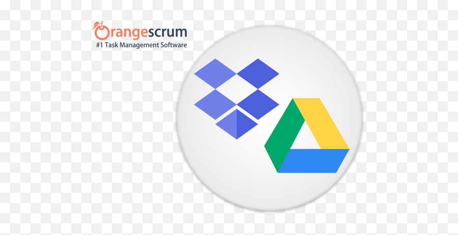 Dropbox And Google Drive File Sharing U2013 Now In Orangescrum - Circle Png,Dropbox Png