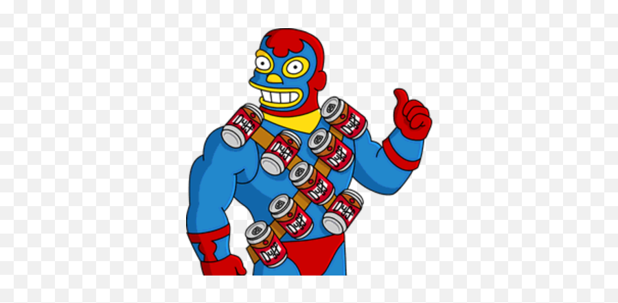 Mexican Duffman The Simpsons Tapped Out Wiki Fandom - Mexican Duffman Png,Mexican Banner Png